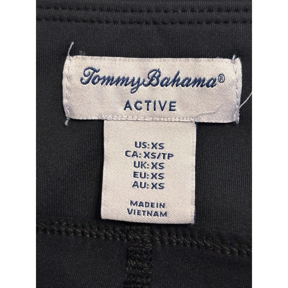 Tommy Bahama Active Black Ruffle Skort Tennis Golf Athletic Skirt Skort XS